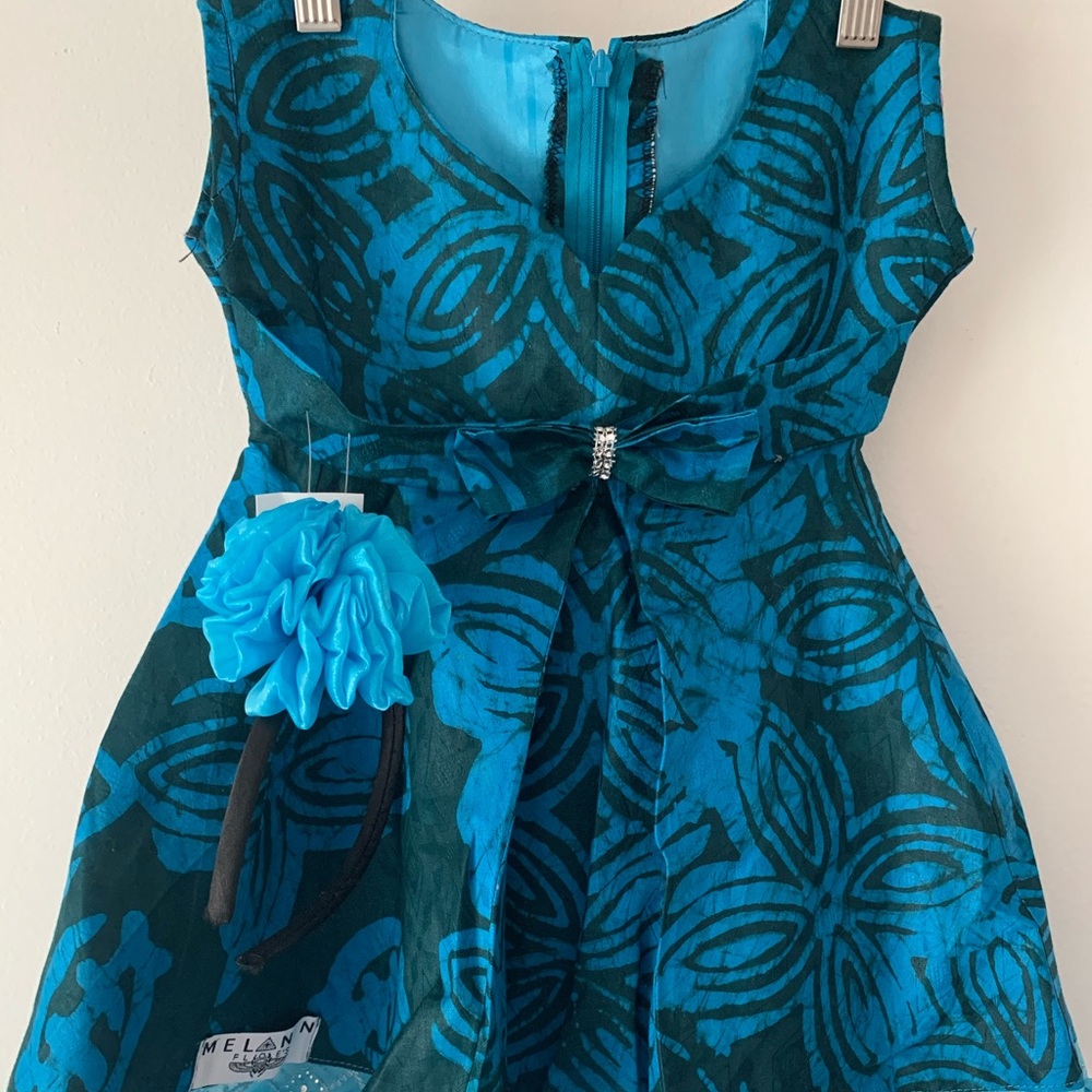 Pretty blue dress for girls - 3 yr olds